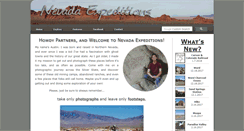 Desktop Screenshot of nvexpeditions.com